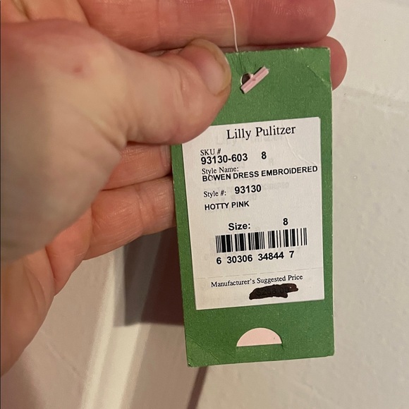 Lilly Pulitzer Pink and Cream Dress - Picture 3 of 6